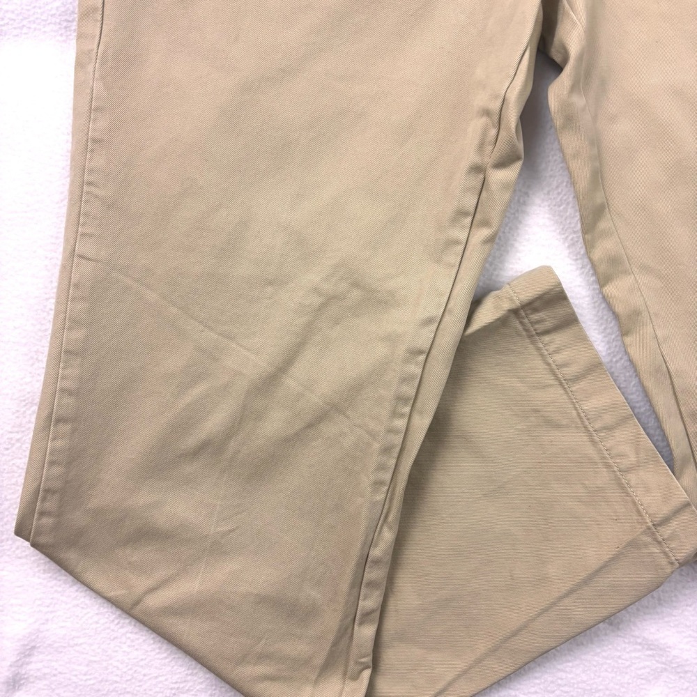 Vineyard Vines Men's Khaki Flat Front Cotton Chino Pants (32/32) - Picture 5 of 14